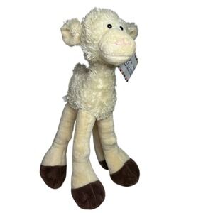 Melissa & Doug Lanky Legs Lamb Plush Princess Soft Toys Cream Sheep 7432